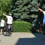 30.06.2021. Olsztyn. Wyprawa rowerowa trasą Green Velo / A. Chmielewska / Radio Olsztyn