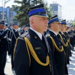 17.06.2021. Kielce. Uroczyste przekazanie samochodów ratowniczo-gaśniczych i wręczenie promes na zakup kolejnych dla jednostek PSP i OSP z regionu świętokrzyskiego / Piotr Kwaśniewski / Radio Kielce