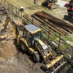 28.06.2021. Skarżysko-Kamienna. Rozpoczęcie budowy tunelu pod torami / Anna Głąb / Radio Kielce