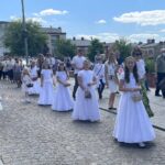 03.06.2021. Starachowice. Uroczystość Bożego Ciała. Procesja w parafii Świętej Trójcy / Anna Głąb / Radio Kielce