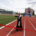 28.06.2021. Kielce. Otwarcie kompleksu sportowego przy Centrum Sportu Politechniki Świętokrzyskiej. Na zdjęciu: Jan Piotro2wski - biskup kielecki / Jarosław Kubalski / Radio Kielce