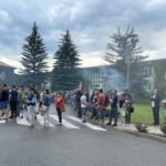 11.06.2021. Starachowice. Pikieta przed MAN-em / Anna Głąb / Radio Kielce