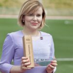 28.06.2021. Kielce. Otwarcie kompleksu sportowego przy Centrum Sportu Politechniki Świętokrzyskiej. Na zdjęciu: Anna Krupka - wiceminister kultury, dziedzictwa narodowego i sportu / Jarosław Kubalski / Radio Kielce
