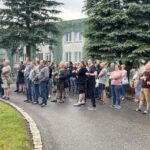 11.06.2021. Starachowice. Pikieta przed MAN-em / Anna Głąb / Radio Kielce