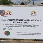 02.06.2021 Zochcinek. Zagroda pszczelarza przy Domu Pomocy Społecznej / Anna Głąb / Radio Kielce