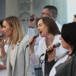 13.06.2021. Kielce. „Uwielbienie” na placu św. Jana Pawła II / Wiktor Taszłow / Radio Kielce