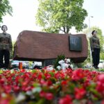 15.06.2021. Kielce. Uroczystości 77. rocznicy udanego zamachu na Franza Witka / Wiktor Taszłow / Radio Kielce