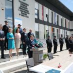 14.06.2021. Wręczenie promes na zakup nowoczesnych wozów strażackich i elektrycznych radiowozów / Wiktor Taszłow / Radio Kielce