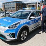 14.06.2021. Wręczenie promes na zakup nowoczesnych wozów strażackich i elektrycznych radiowozów / Wiktor Taszłow / Radio Kielce