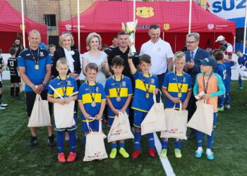 14.06.2021. Kielce. Finał turnieju „Piątki na Rynku Sport CK 2021”.  Baszta Rytwiany pokonała Broń Radom 6:0 / Wiktor Taszłow / Radio Kielce