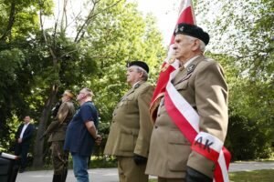 15.06.2021. Kielce. Uroczystości 77. rocznicy udanego zamachu na Franza Witka / Wiktor Taszłow / Radio Kielce