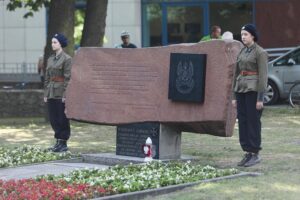 15.06.2021. Kielce. Uroczystości 77. rocznicy udanego zamachu na Franza Witka / Wiktor Taszłow / Radio Kielce