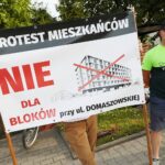 15.06.2021. Kielce. Protest osób mieszkających przy ulicy Domaszowskiej / Wiktor Taszłow / Radio Kielce