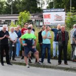 15.06.2021. Kielce. Protest osób mieszkających przy ulicy Domaszowskiej / Wiktor Taszłow / Radio Kielce