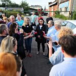 15.06.2021. Kielce. Protest osób mieszkających przy ulicy Domaszowskiej / Wiktor Taszłow / Radio Kielce