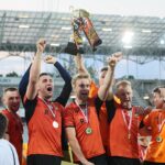 16.06.2021. Kielce. Finałowy mecz Pucharu Polski na szczeblu okręgu KSZO Ostrowiec - Czarni Połaniec / Wiktor Taszłow / Radio Kielce