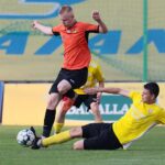 16.06.2021. Kielce. Finałowy mecz Pucharu Polski na szczeblu okręgu KSZO Ostrowiec - Czarni Połaniec / Wiktor Taszłow / Radio Kielce