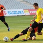 16.06.2021. Kielce. Finałowy mecz Pucharu Polski na szczeblu okręgu KSZO Ostrowiec - Czarni Połaniec / Wiktor Taszłow / Radio Kielce