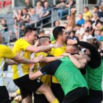 16.06.2021. Kielce. Finałowy mecz Pucharu Polski na szczeblu okręgu KSZO Ostrowiec - Czarni Połaniec / Wiktor Taszłow / Radio Kielce