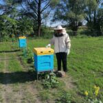 05.06.2021. Bełzów. Nasadzenia roślin miododajnych / Marta Gajda / Radio Kielce