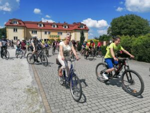 06.06.2021 Busko-Zdrój. Rajd „Rowerem przez Busko-Zdrój” / Marta Gajda / Radio Kielce