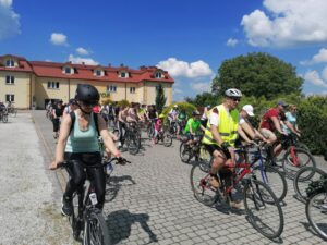 06.06.2021 Busko-Zdrój. Rajd „Rowerem przez Busko-Zdrój” / Marta Gajda / Radio Kielce