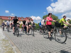 06.06.2021 Busko-Zdrój. Rajd „Rowerem przez Busko-Zdrój” / Marta Gajda / Radio Kielce