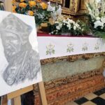 07.06.2021. Skalbmierz. Msza święta w skalbmierskiej kolegiacie rozpoczęła obchody tygodnia Stanisława ze Skalbmierza / Marta Gajda / Radio Kielce