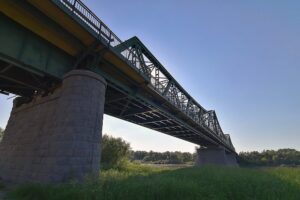 08.06.2021. Szczucin. Most nad rzeką Wisłą / Marta Gajda / Radio Kielce
