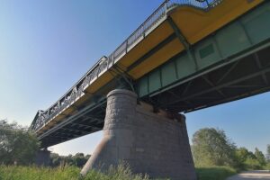 08.06.2021. Szczucin. Most nad rzeką Wisłą / Marta Gajda / Radio Kielce