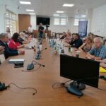 16.06.2021. Pińczów. Spotkanie w sprawie utworzenia uzdrowiska i zaprezentowania stref uzdrowiskowych / Marta Gajda / Radio Kielce