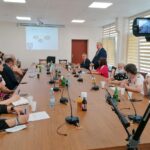 16.06.2021. Pińczów. Spotkanie w sprawie utworzenia uzdrowiska i zaprezentowania stref uzdrowiskowych / Marta Gajda / Radio Kielce