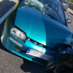 20.06.2021. Skarżysko-Kamienna. Wypadek na drodze krajowej nr 42 / KPP Skarżysko-Kamienna