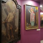 25.06.2021. Pińczów. Wystawa „Propius ad deum - sztuka sakralna na Ponidziu” w Muzeum Regionalnym w Pińczowie / Marta Gajda / Radio Kielce