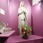 25.06.2021. Pińczów. Wystawa „Propius ad deum - sztuka sakralna na Ponidziu” w Muzeum Regionalnym w Pińczowie / Marta Gajda / Radio Kielce