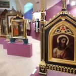 25.06.2021. Pińczów. Wystawa „Propius ad deum - sztuka sakralna na Ponidziu” w Muzeum Regionalnym w Pińczowie / Marta Gajda / Radio Kielce