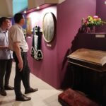 25.06.2021. Pińczów. Wystawa „Propius ad deum - sztuka sakralna na Ponidziu” w Muzeum Regionalnym w Pińczowie / Marta Gajda / Radio Kielce