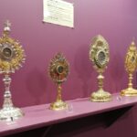 25.06.2021. Pińczów. Wystawa „Propius ad deum - sztuka sakralna na Ponidziu” w Muzeum Regionalnym w Pińczowie / Marta Gajda / Radio Kielce