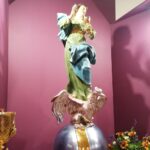 25.06.2021. Pińczów. Wystawa „Propius ad deum - sztuka sakralna na Ponidziu” w Muzeum Regionalnym w Pińczowie / Marta Gajda / Radio Kielce