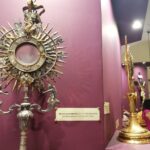 25.06.2021. Pińczów. Wystawa „Propius ad deum - sztuka sakralna na Ponidziu” w Muzeum Regionalnym w Pińczowie / Marta Gajda / Radio Kielce