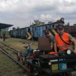 26.06.2021. Pińczów. XI Świętokrzyskie Spotkania Drezynowe / Marta Gajda / Radio Kielce