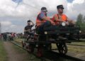 26.06.2021. Pińczów. XI Świętokrzyskie Spotkania Drezynowe / Marta Gajda / Radio Kielce