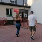 27.06.2021. Gmina Tuczępy. Obwodowa Komisja Wyborcza  nr 2 w budynku Zespołu Placówek Oświatowych w Tuczępach / Marta Gajda / Radio Kielce