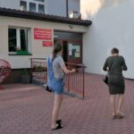 27.06.2021. Gmina Tuczępy. Obwodowa Komisja Wyborcza  nr 2 w budynku Zespołu Placówek Oświatowych w Tuczępach / Marta Gajda / Radio Kielce