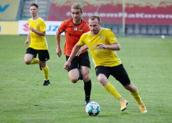 16.06.2021. Kielce. Finałowy mecz Pucharu Polski na szczeblu okręgu KSZO Ostrowiec - Czarni Połaniec / Wiktor Taszłow / Radio Kielce