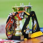 16.06.2021. Kielce. Finałowy mecz Pucharu Polski na szczeblu okręgu KSZO Ostrowiec - Czarni Połaniec / Wiktor Taszłow / Radio Kielce