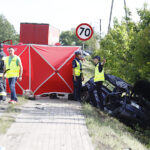 19.05.2018. Miedziana Góra. Tragiczny wypadek w Miedzianej Górze / Jarosław Kubalski / Radio Kielce