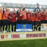 16.06.2021. Kielce. Finałowy mecz Pucharu Polski na szczeblu okręgu KSZO Ostrowiec - Czarni Połaniec / Wiktor Taszłow / Radio Kielce