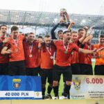 16.06.2021. Kielce. Finałowy mecz Pucharu Polski na szczeblu okręgu KSZO Ostrowiec - Czarni Połaniec / Wiktor Taszłow / Radio Kielce