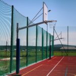 20.06.2021. Jeziorko (gmina Nowa Słupia). Boisko z trybunami przy szkole podstawowej / Wiktor Taszłow / Radio Kielce